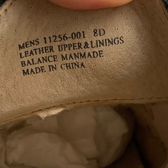 NWOB Florsheim Leather Alverson Lace Up Oxford in Black Size 8D - Picture 9 of 9